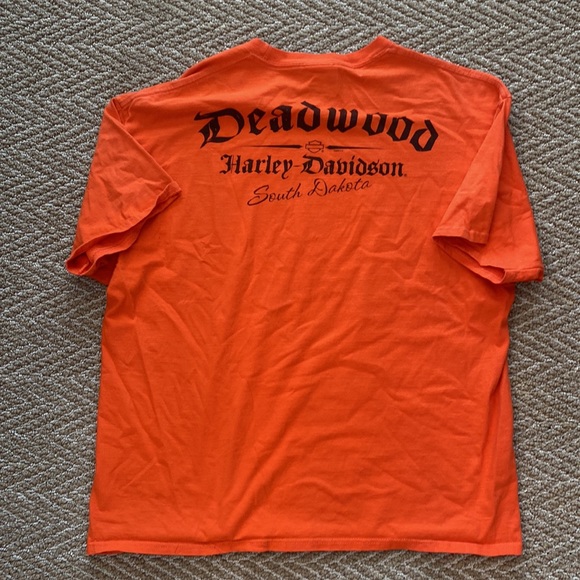EUC Harley Davidson 2012 Sturgis/Deadwood T-shirt - Picture 4 of 4